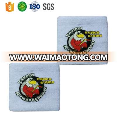 embroidery logo elastic sport wristband